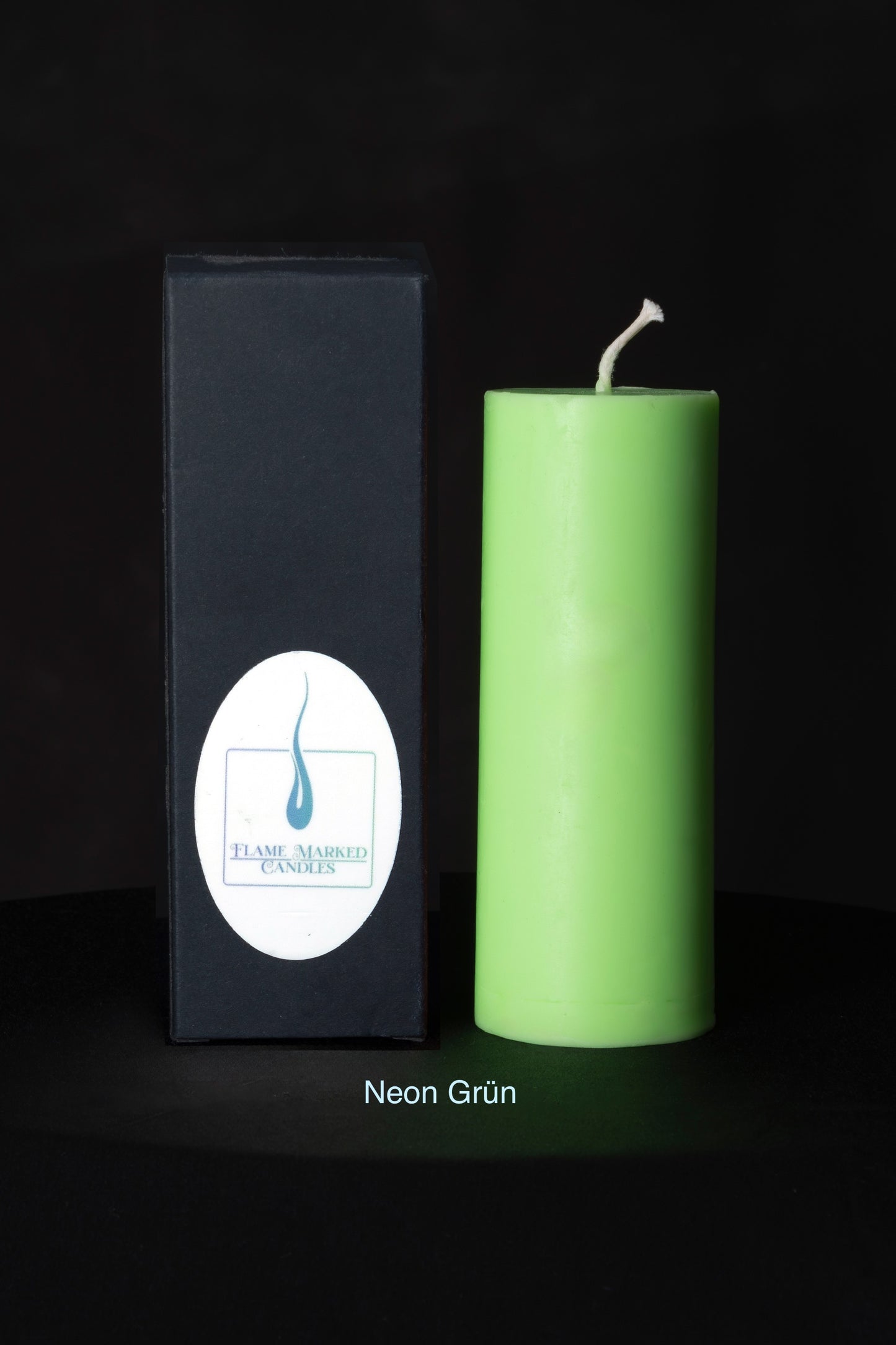 Neon 4er Set Sojakerzen (LOW TEMP)