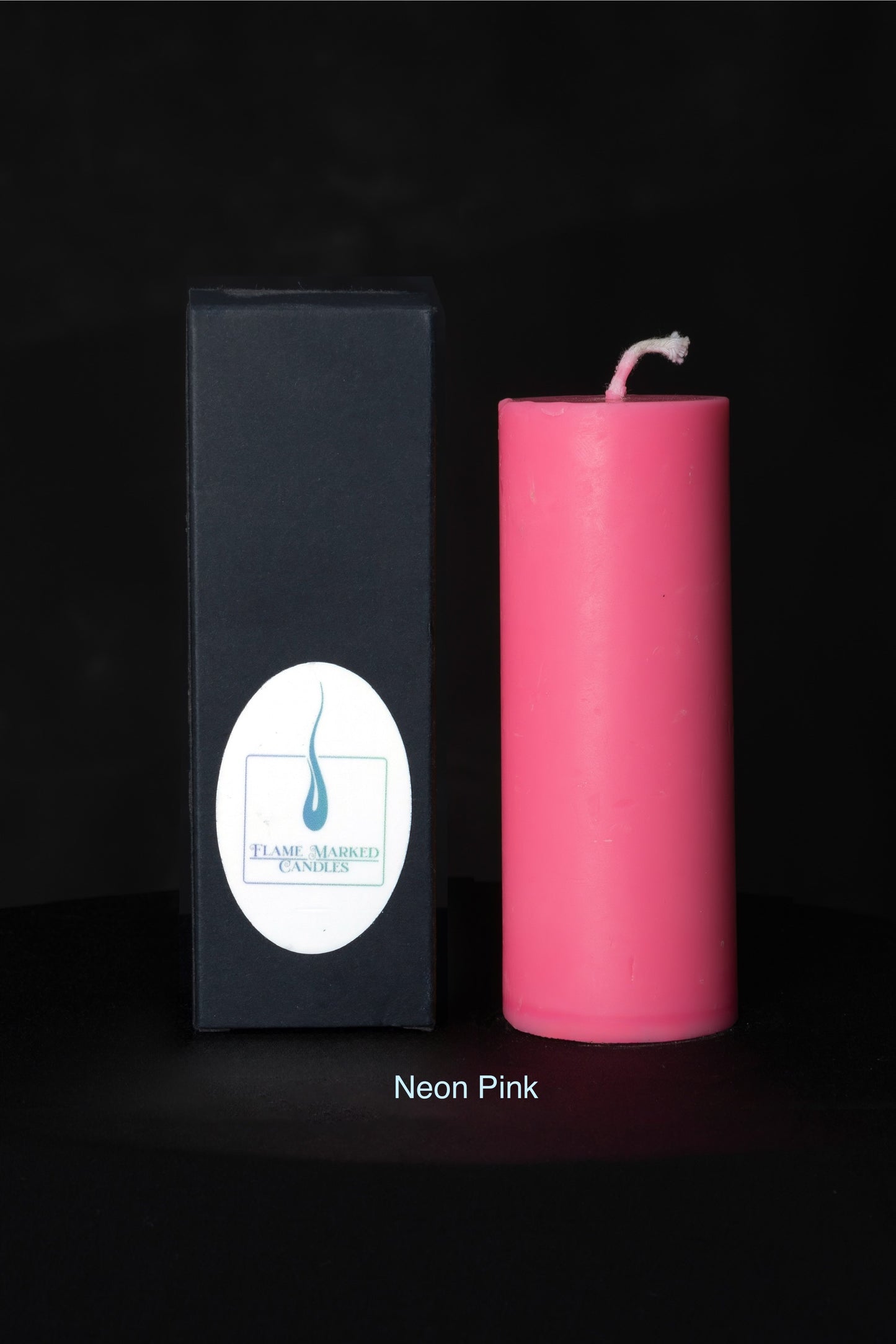 Neon 4er Set Sojakerzen (LOW TEMP)